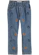 Jungen Stretch Jeans mit Stickerei, Regular Fit, bonprix