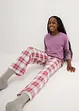 Pyjama mit Bio-Baumwolle (Doppelpack 2-tlg. Set), bonprix