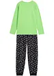 Pyjama aus reiner Bio-Baumwolle (2-tlg. Set), bonprix