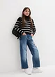 Jean large taille mi-haute, bonprix