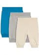 Lot de 3 pantalons sweat bébé, bonprix