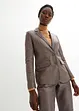 Blazer en cuir nappa d'agneau, bonprix