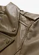Veste en cuir nappa d'agneau 2 en 1 avec plusieurs variantes, bonprix