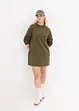 Robe molletonnée oversize, bonprix