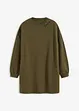 Robe molletonnée oversize, bonprix