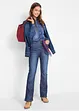 Bootcut-Jeans High Waist, Thermo, bonprix