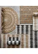 Tapis kilim dans des teintes naturelles, bonprix
