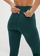 Schnelltrocknende Sport-Leggings, knöchelfrei, bonprix