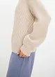 Strickjacke mit Zopmuster, bonprix