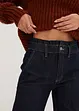 Wide Leg Jeans High Waist, Paperbag, bonprix