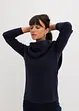 Pullover mit variablem Kragen, bonprix