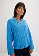 Pullover mit Zopfmuster, bonprix