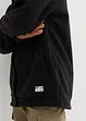 Jungen Fleecehemd-Sweatshirt mit Druckknöpfen, bonprix