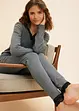 Thermo Pyjama mit Leggings und Spitze, bonprix