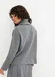 Gerippter Rollkragenpullover, bonprix