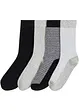 Socken mit Strickstruktur mit Bio-Baumwolle (4er Pack), bonprix