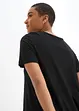 T-shirt coupe trapèze, manches courtes, bonprix