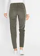 Pantalon en velours côtelé à taille élastiquée, bonprix