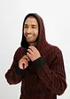 Grobstrick-Pullover mit Kapuze, Slim Fit, bonprix