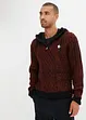 Grobstrick-Pullover mit Kapuze, Slim Fit, bonprix