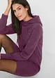 Robe molletonnée à capuche, bonprix