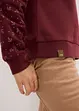 Kapuzensweatshirt mit Reißverschluss aus reiner Baumwolle, bonprix