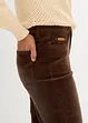 Stretch-Cordhose, Wide, bonprix