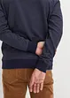 Elegantes Sweatshirt mit Polokragen, bonprix