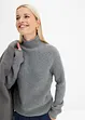 Strickpullover mit Stehkragen, bonprix