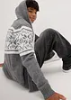 Jungen Strickjacke mit Fleece, bonprix