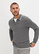 Troyer Pullover mit Polokragen, bonprix