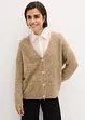 Strickjacke mit Wollanteil, bonprix