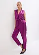 Jumpsuit mit Glanzdruck, bonprix