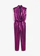 Jumpsuit mit Glanzdruck, bonprix