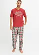 Pyjama mit Bio-Baumwolle, bonprix