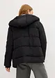 Wattierte Steppjacke mit Kapuze aus recyceltem Polyester, bonprix