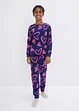 Mädchen Pyjama mit Bio-Baumwolle (2-tlg. Set), bonprix