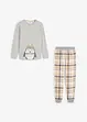 Kinder Pyjama mit Flanellhose  (2-tlg. Set), bonprix