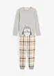 Kinder Pyjama mit Flanellhose  (2-tlg. Set), bonprix