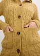 Grobstrickjacke mit Zopfmuster, bonprix