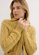 Grobstrickjacke mit Zopfmuster, bonprix