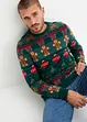 Feinstrickpullover mit Weihnachtsmotiv, bonprix