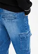 Jean cargo droit à doublure thermique Loose Fit, bonprix