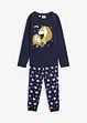 Pyjama mit Bio-Baumwolle (2-tlg. Set), bonprix