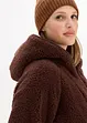 Teddy-Fleece Jacke, Oversized, bonprix