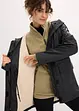 Regenjacke mit Teddyfutter aus wasserdichtem Material, bonprix