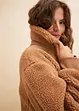 Oversized Teddy Jacke mit aufgesetzten Taschen, bonprix