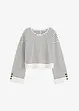 Oversize-Sweatshirt aus Biobaumwolle, bonprix