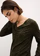 Langarmshirt mit Raffdetail, bonprix