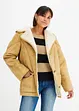 Shearling Jacke mit Kapuze, bonprix